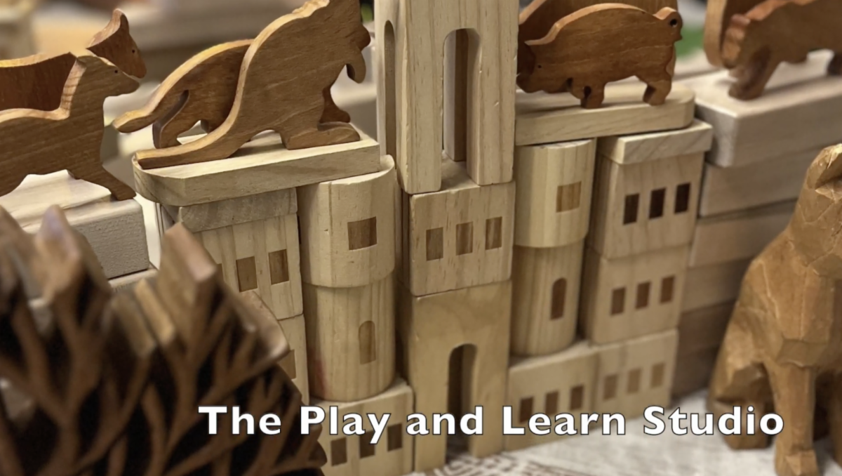 The Play and Learn Studio Video image shows a play castle