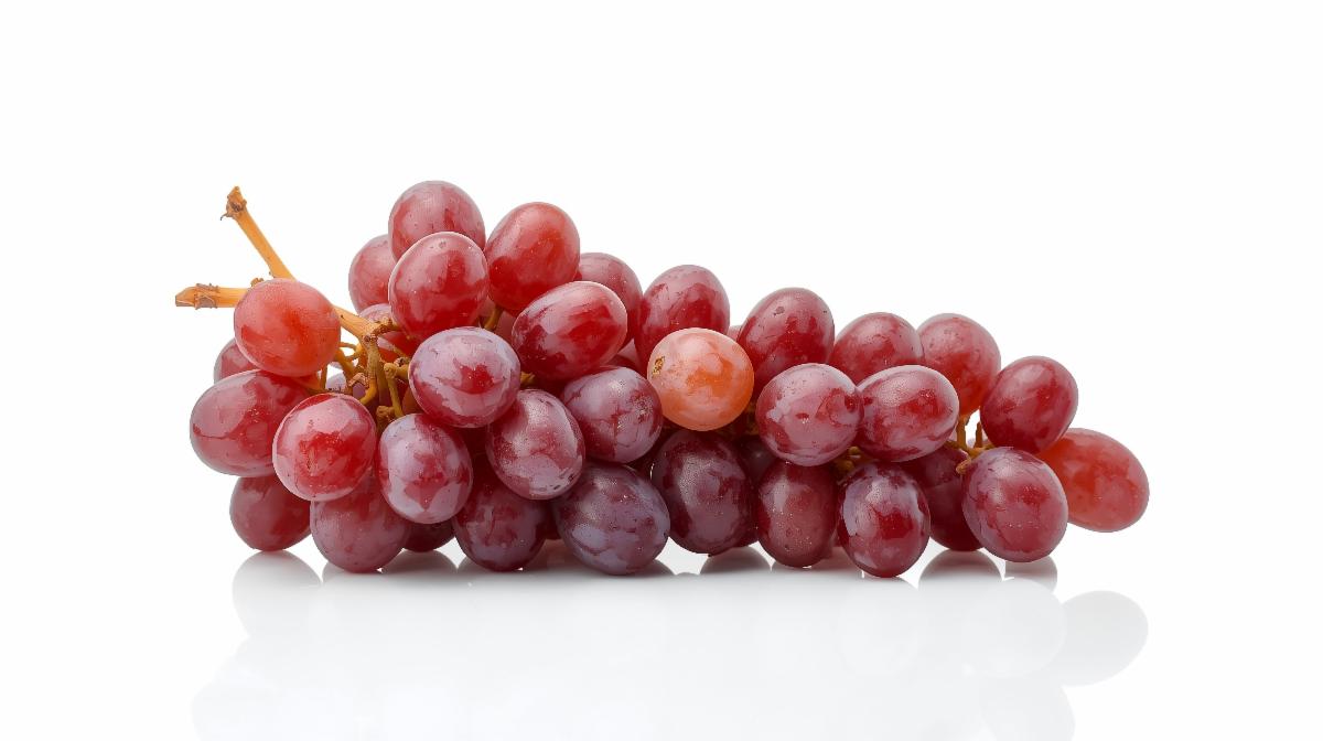 red grapes