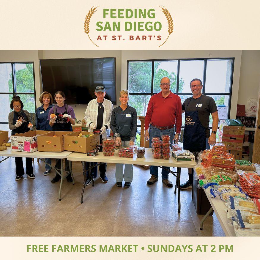 Feeding San Diego at St. Bart'sâSundays at 2 p.m.