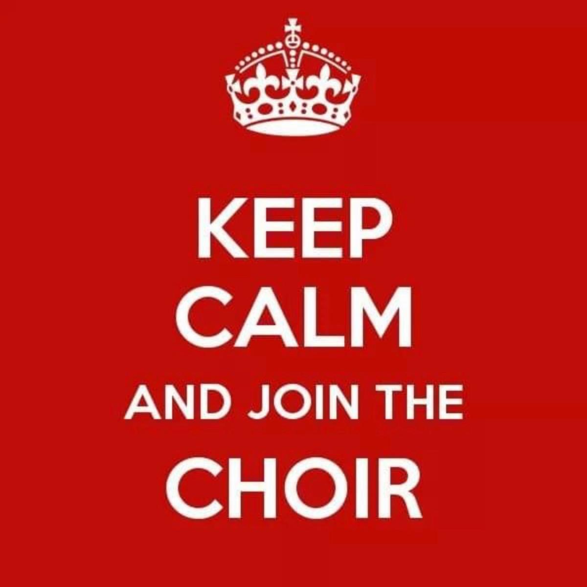 Keep Calm and Join the ChoirâSummer Pickup Choir