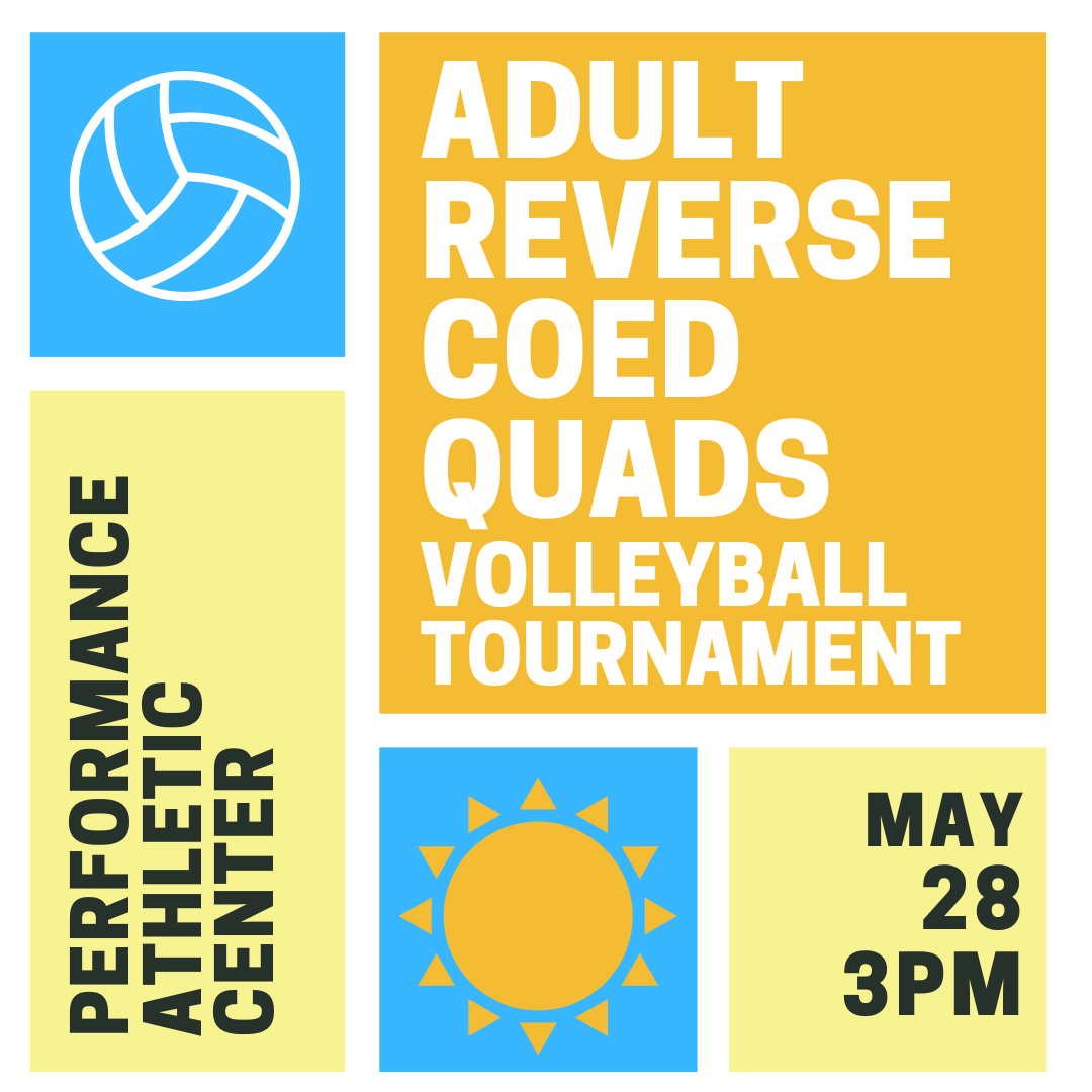 Adult Quads Volleyball Tournament May 28th
