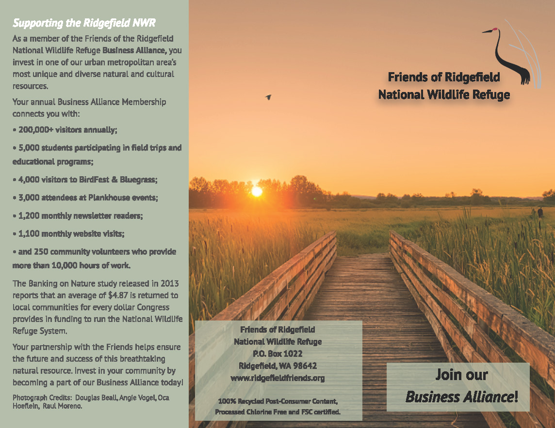 Friends of RNWR Business Member Brochure