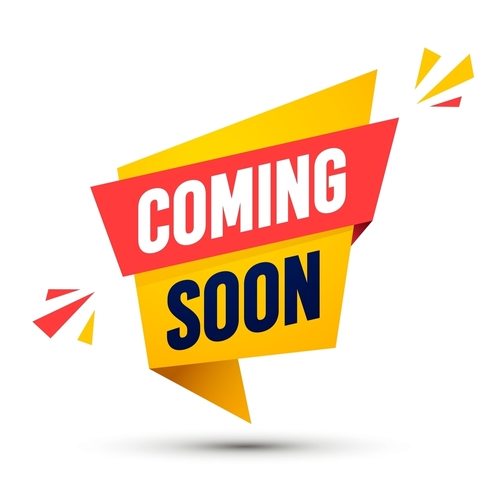 Dynamic Shield With Banner And Text Coming Soon