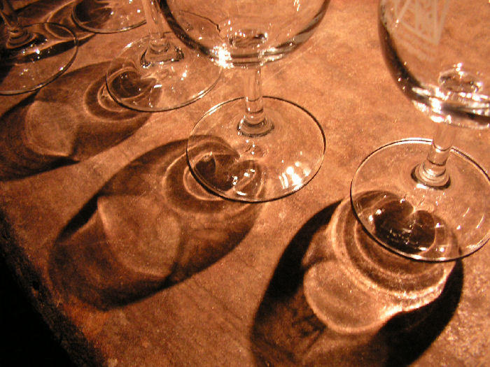 wine glasses