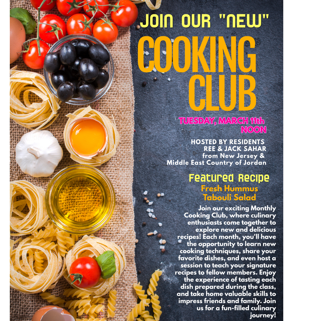 Cooking Club 03.11.25