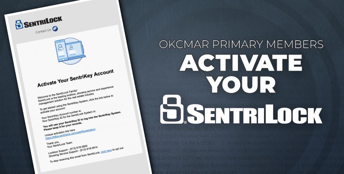 Activate your SentriLock! The countdown is on.