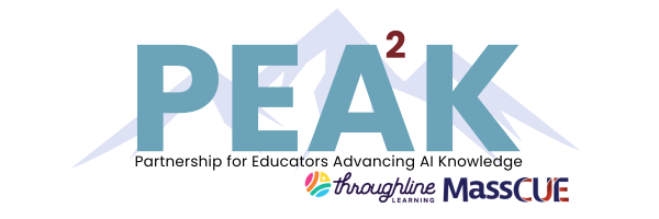 PEA2K program banner, MassCUE