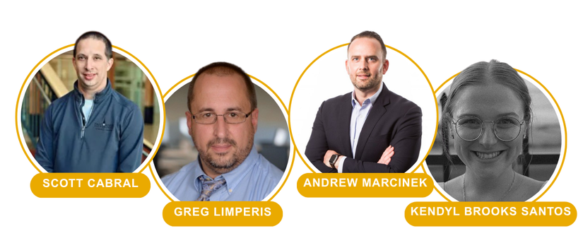 Scott Cabral Greg Limperis Andrew Marcinek and Kendyl Brooks Santos