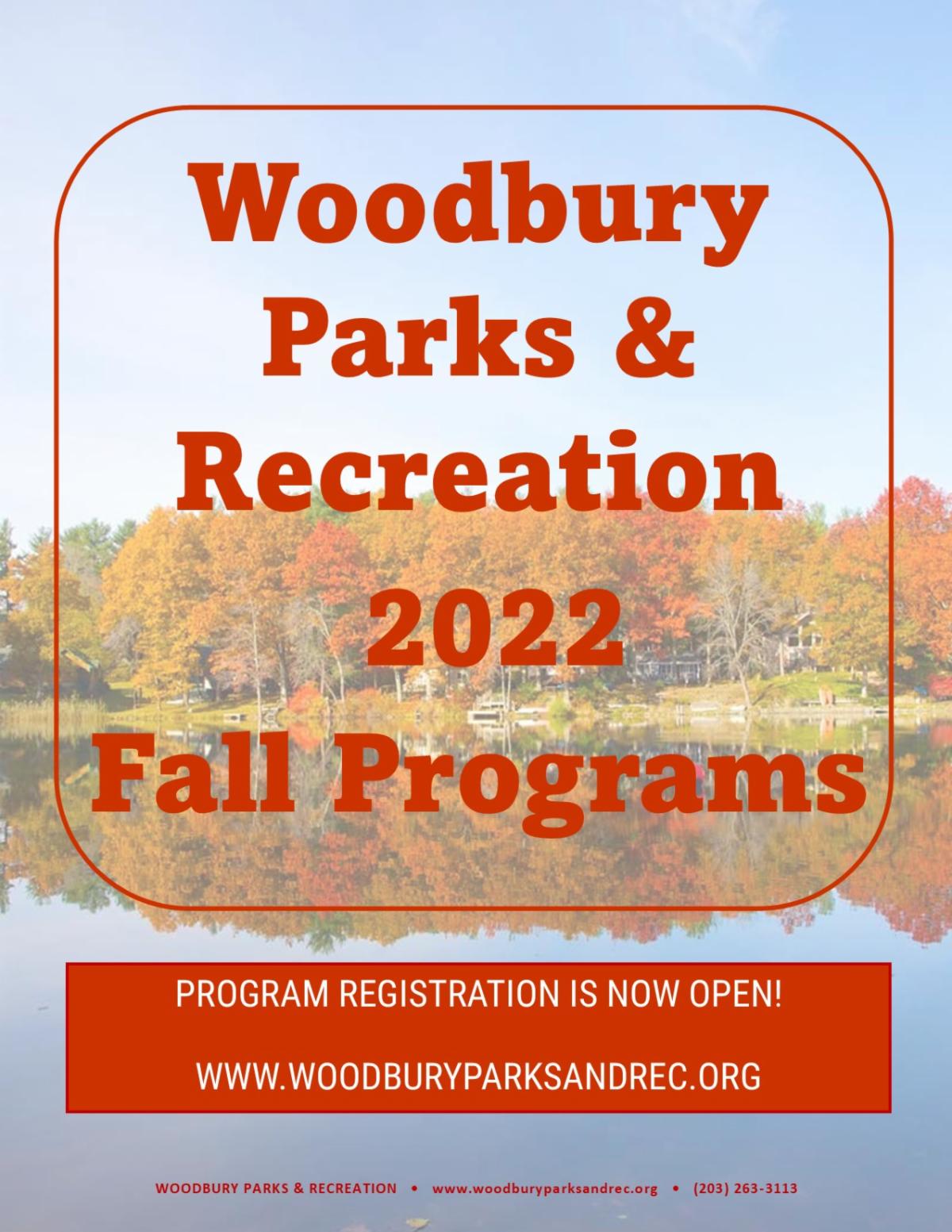 Woodbury Parks and Recreation September Newsletter