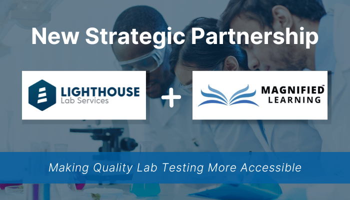 Lighthouse Lab Services and Magnified Learning announce partnership