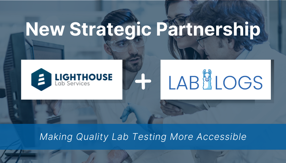 Lab Logs Partnership announcement