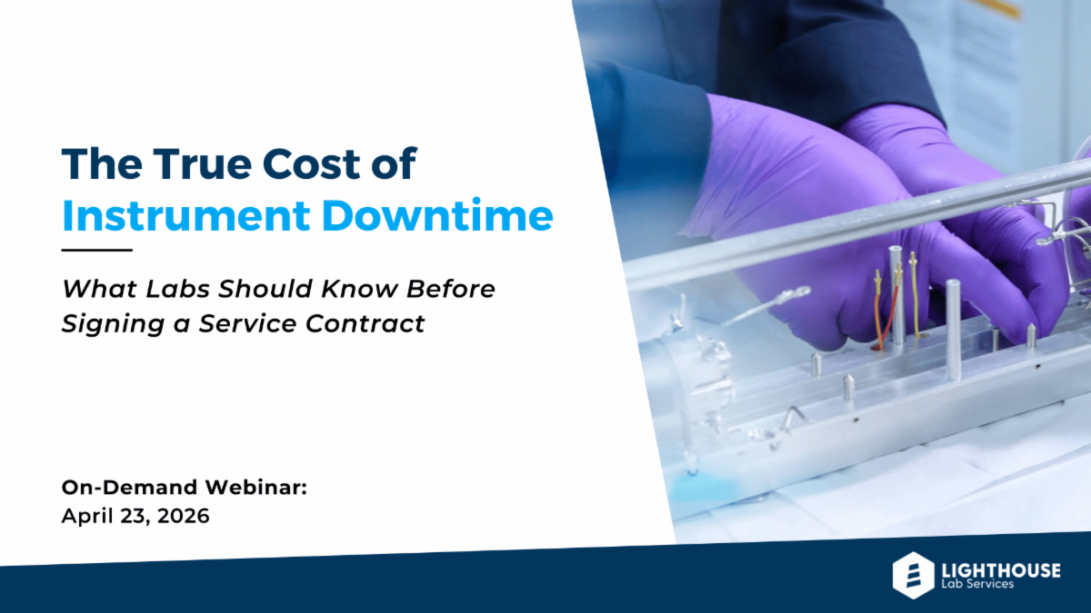 The true cost of instrument downtime
