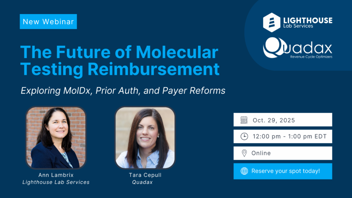 Future of Molecular Testing Reimbursement