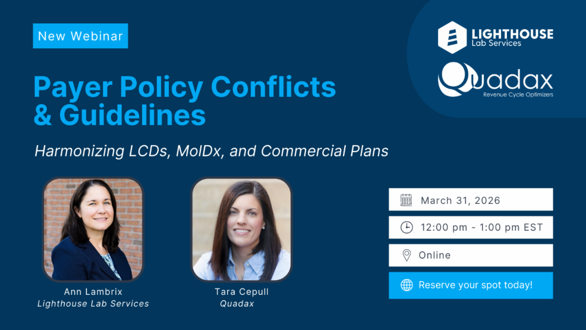 Payer policy and guidelines webinar 