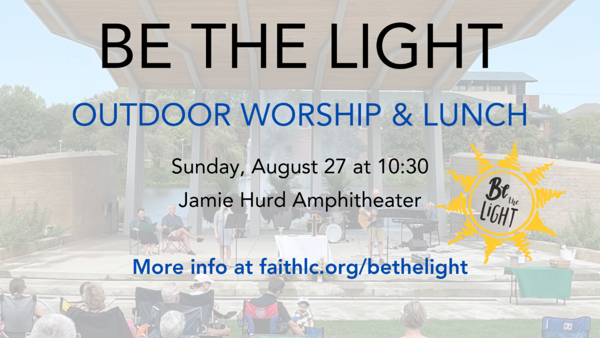 Faith Lutheran eNews August 4