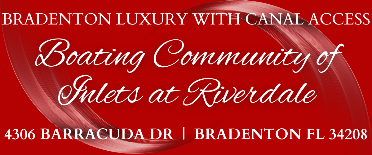 Boat Dock with Pool Inlet at Riverdale 4306 Barracuda Dr, Bradenton