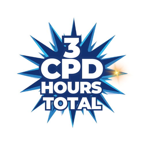 3 CPD Hours Total
