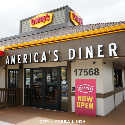 front door entrance to a diner