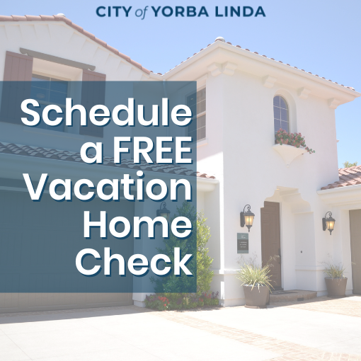 Schedule a free vacation home check