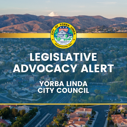 Legislative Advocacy Alert