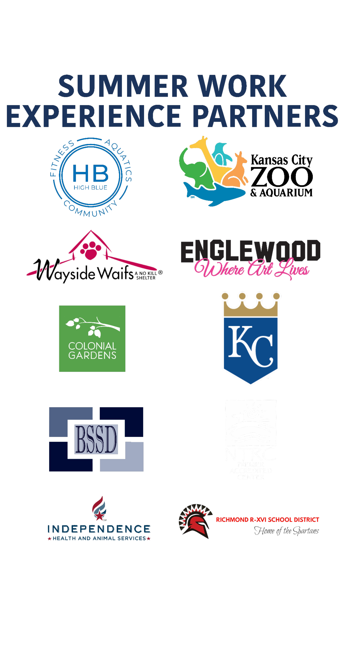 logos of all Job One SWEP Sites for 2025