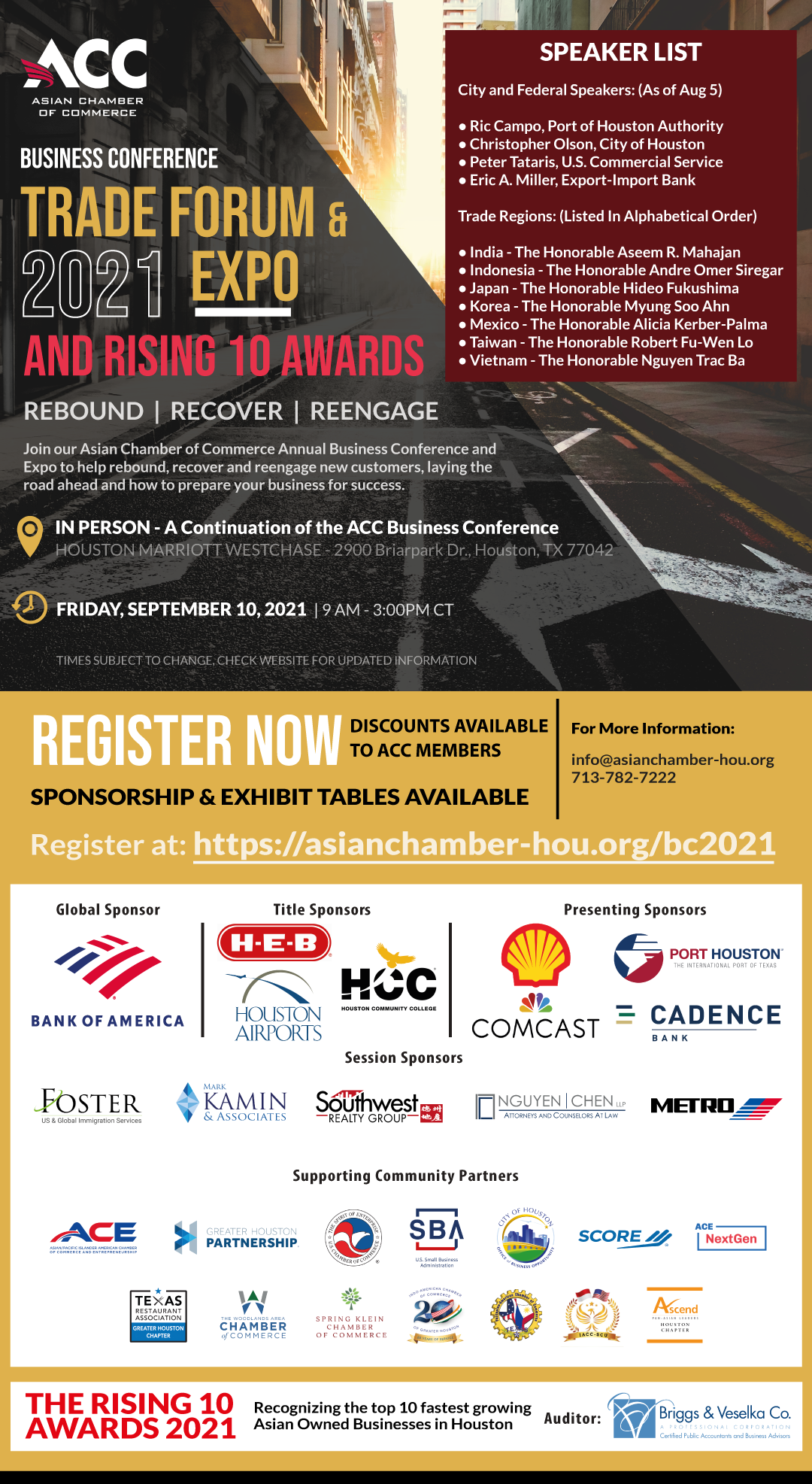 City of Houston Virtual Networking Events / Opportunities