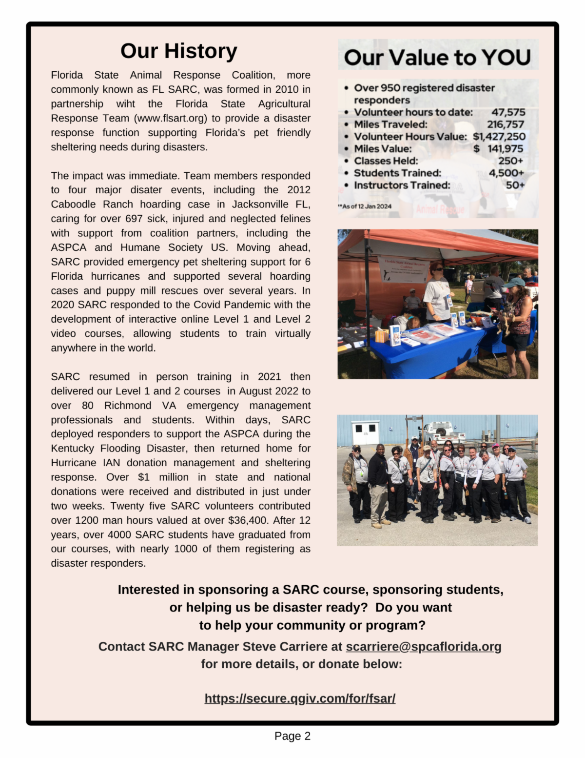 Our March 2024 Newsletter