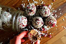 cranberry bliss balls