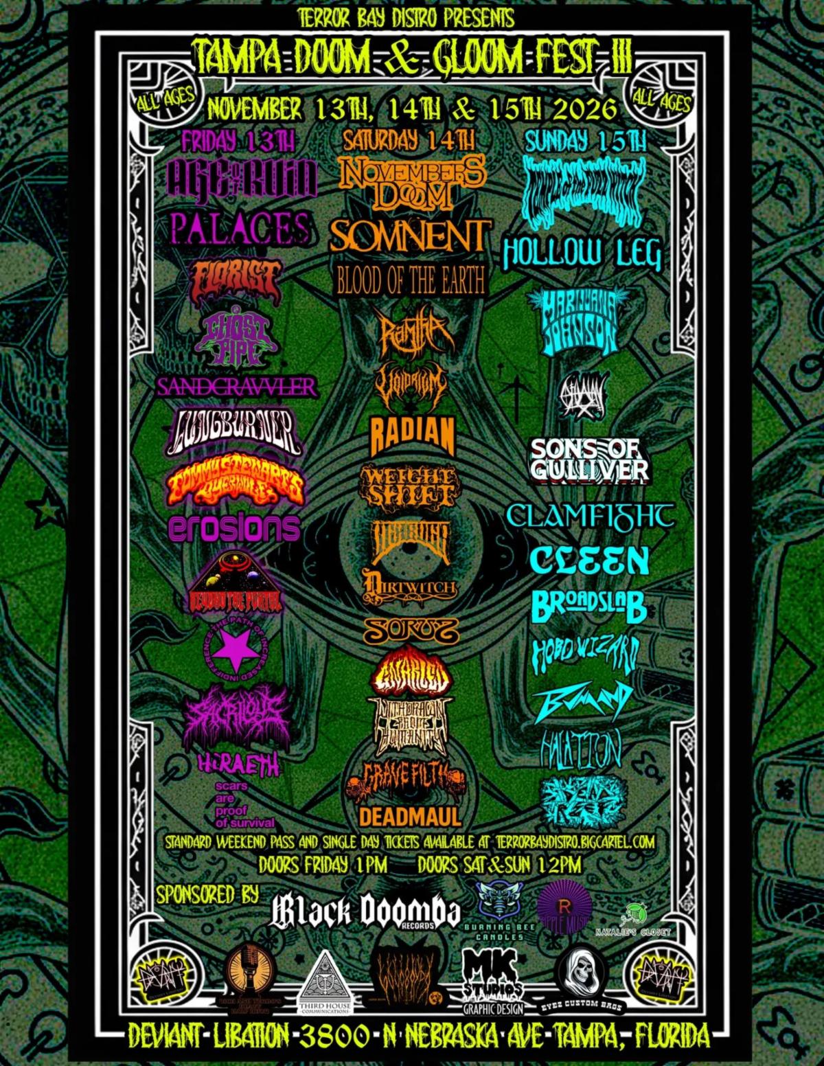 RADIAN tour artwork