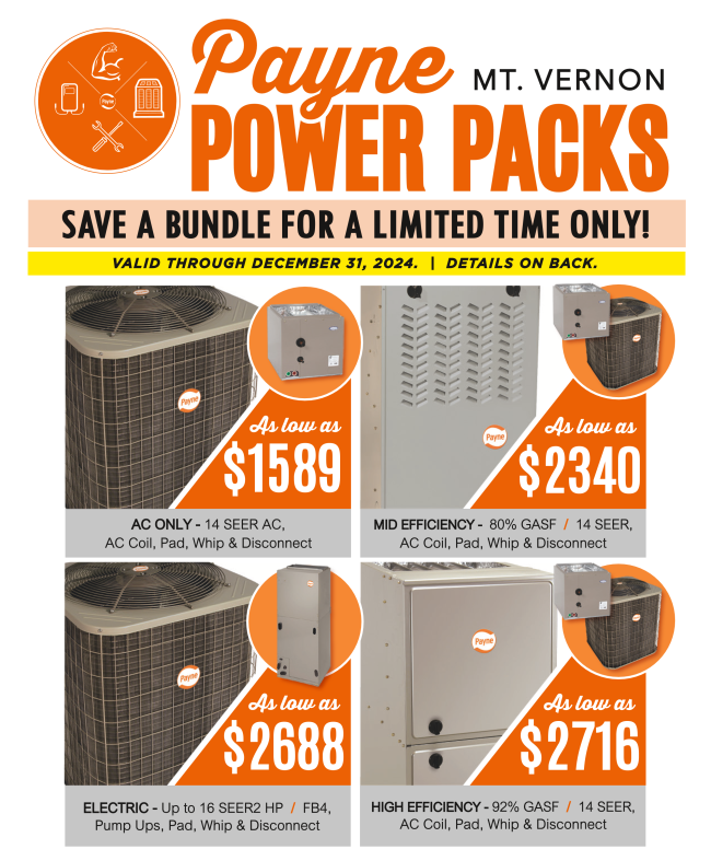 Payne Power Packs are BACK at Koch Air!
