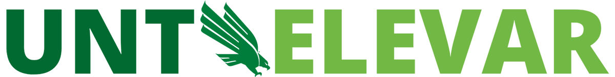 UNT ELEVAR logo