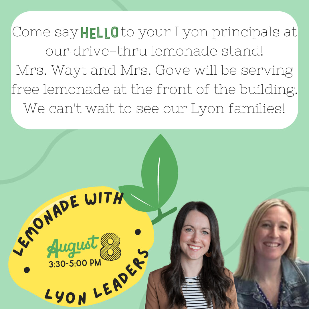 Lyon's Back to School Newsletter 2324