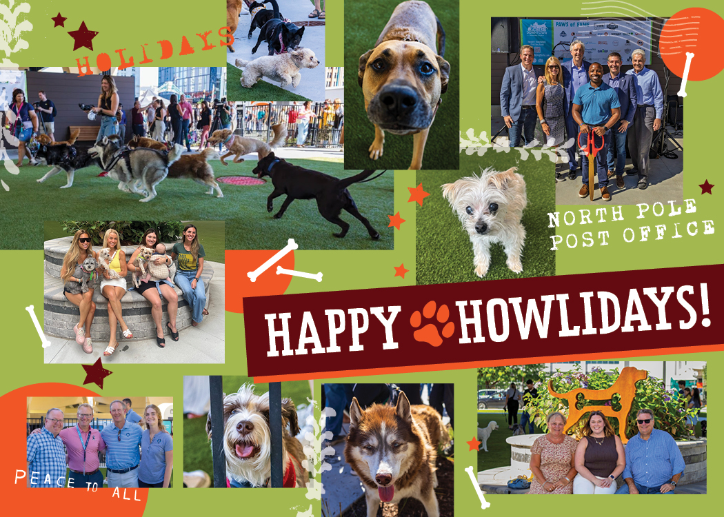 dog park happy howlidays