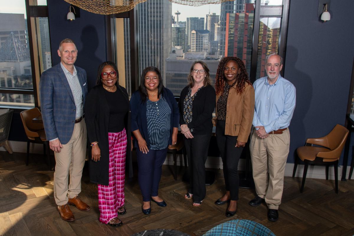 Jeff Vanderploeg with other members of the Connecticut state team at the CHLN meeting in Seattle