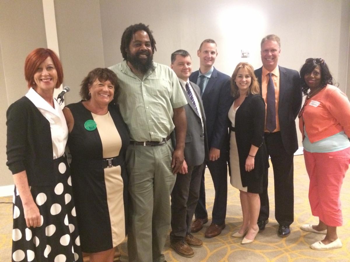 Beresford Wilson with team who worked on the CT Behavioral Health Plan for Children in 2014-2015