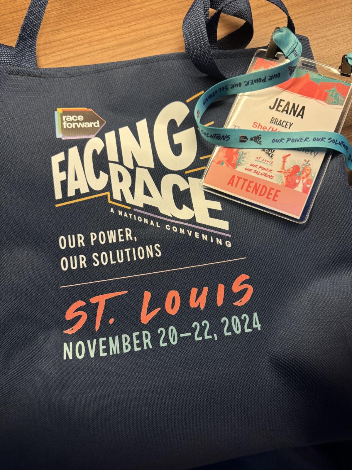 Facing Race conference swag
