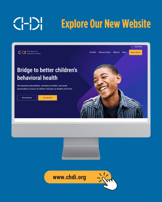GIF showing preview of scrolling through the new CHDI website homepage - click to visit site