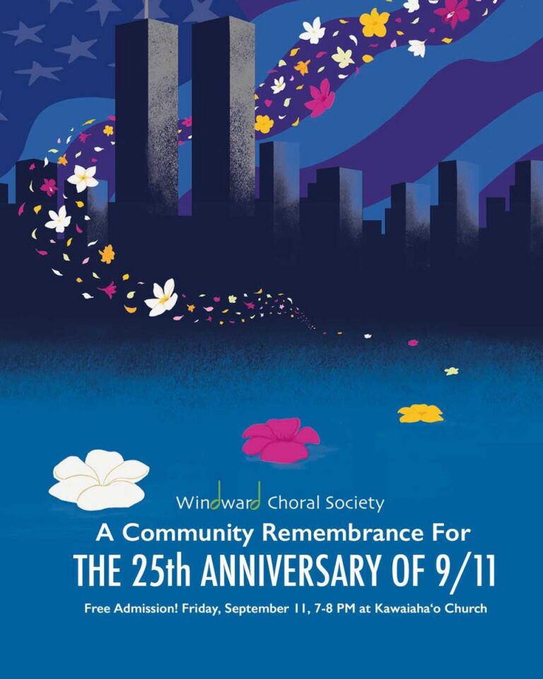 A Community Remembrance for the 25th Anniversary of 9/11 - Windward Choral Society
