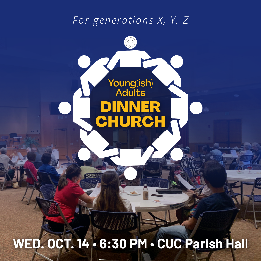 Young(ish) Adults Dinner Church - October 14