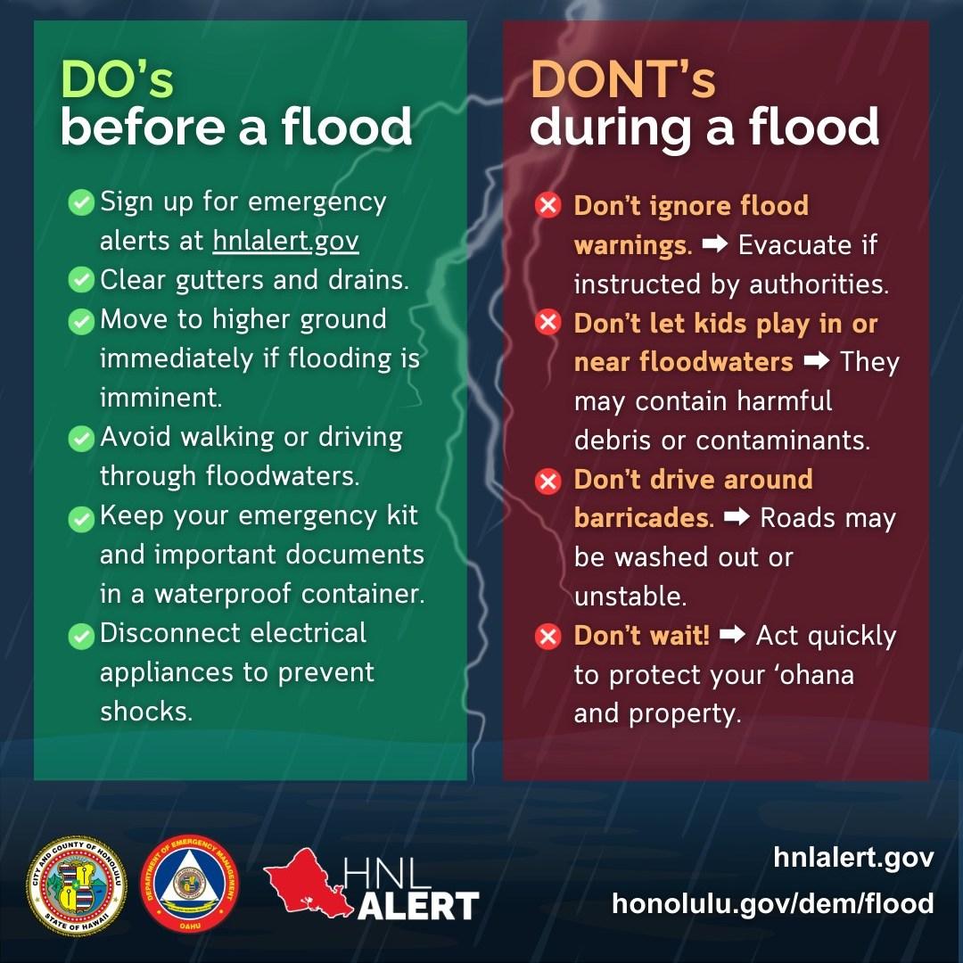 Floods: do's and don'ts
