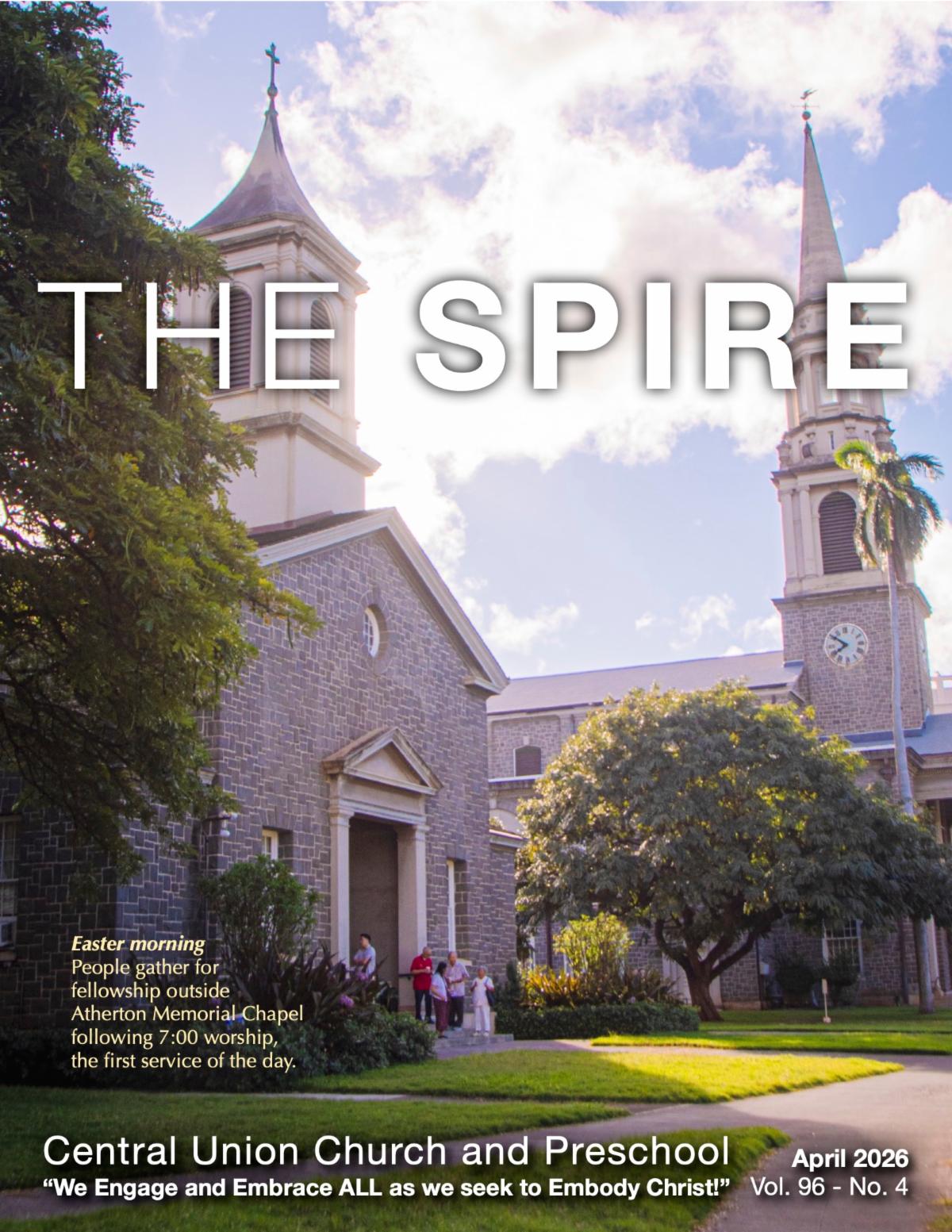 The Spire April 2026 cover