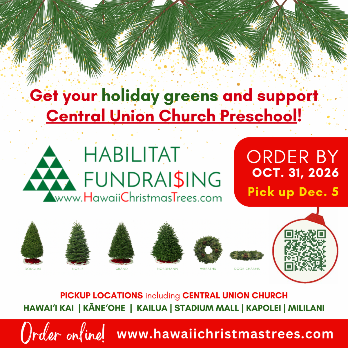 Habilitat Christmas tree fundraiser