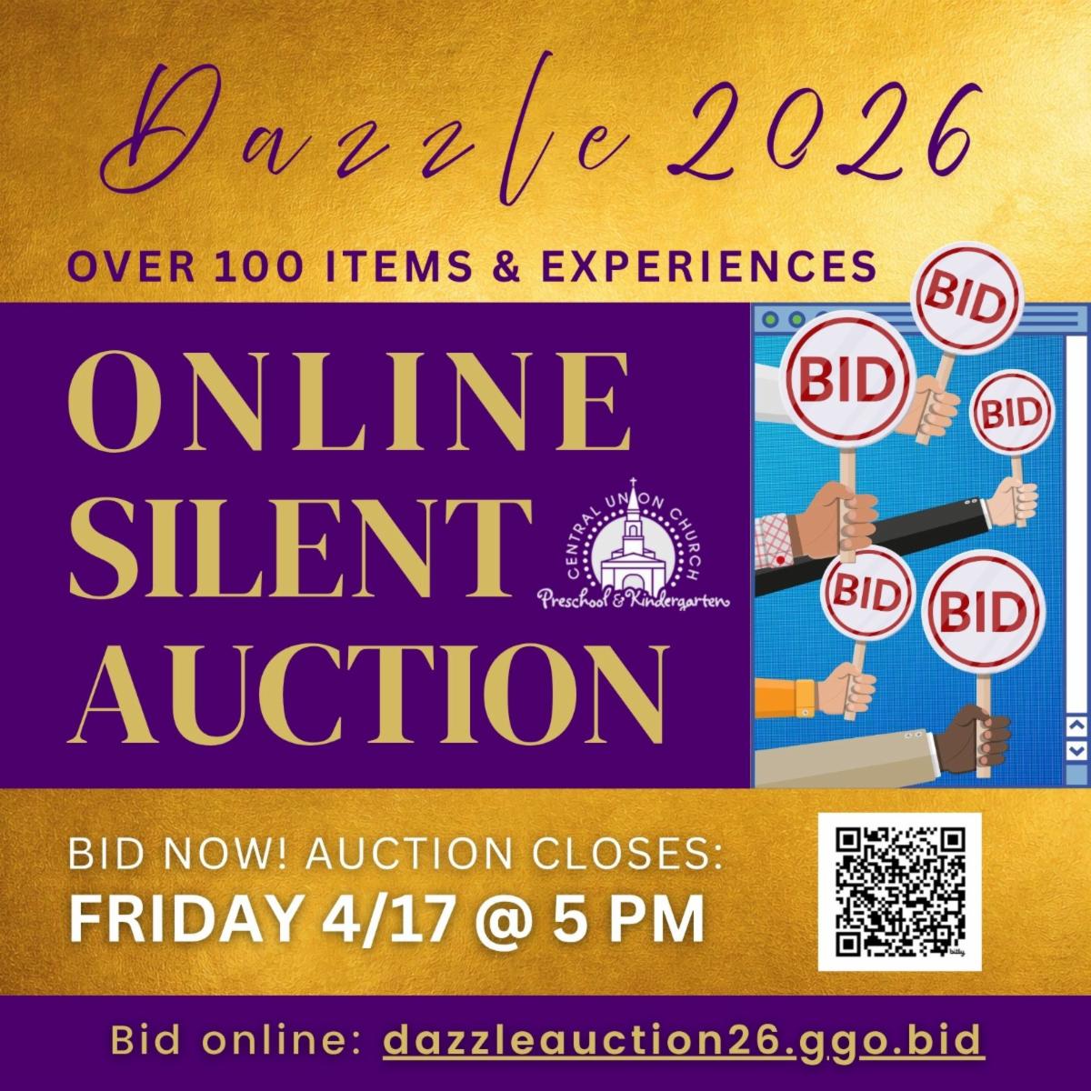 Dazzle online auction extended