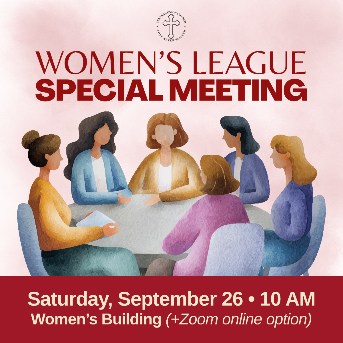 Women's League Special Meeting - September 26