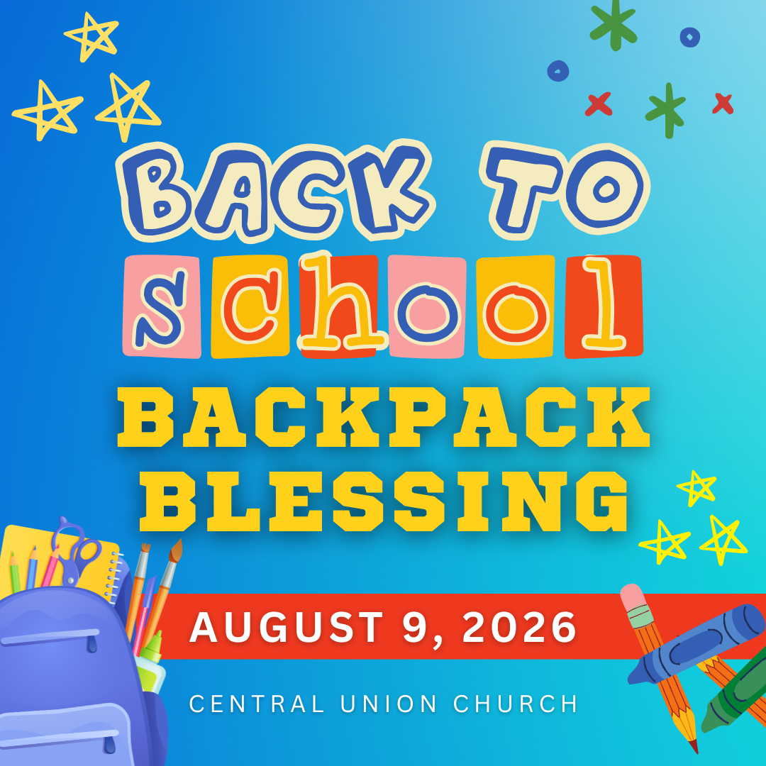 Back-to-School Backpack Blessing