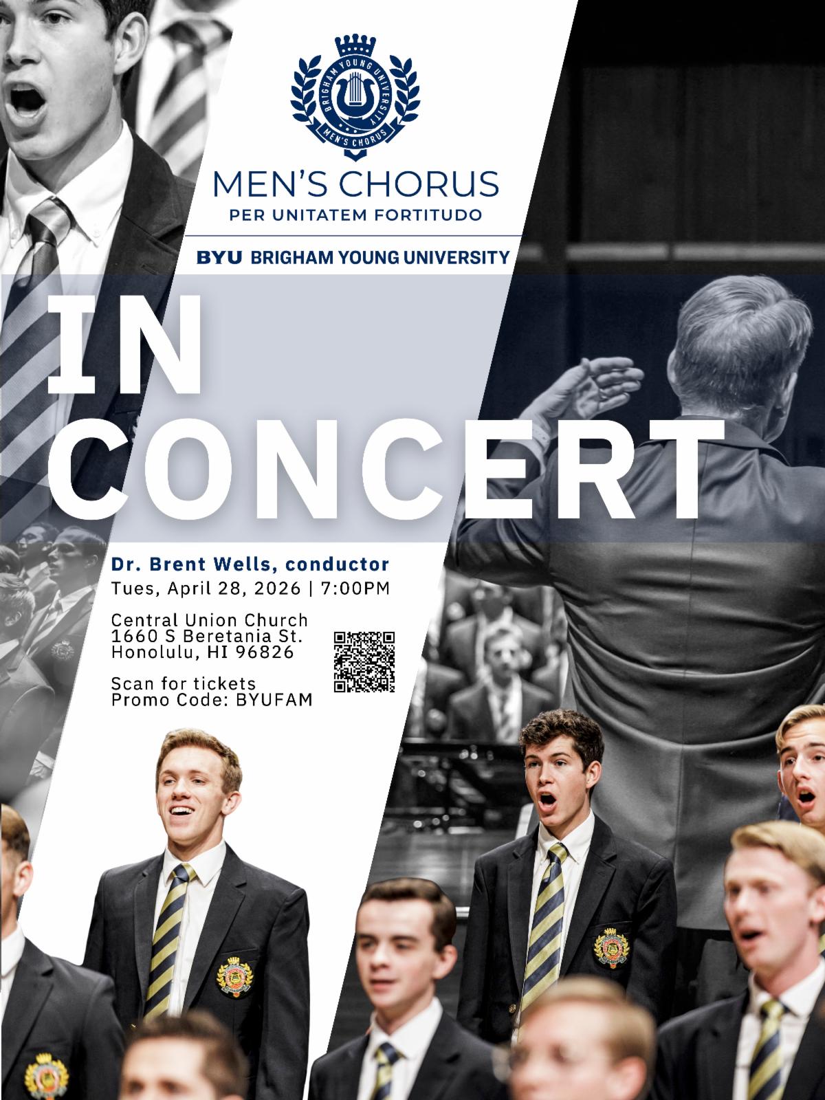 BYU Men's Choir In Concert