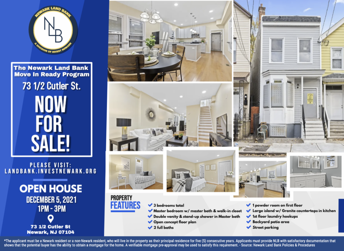 The Newark Land Bank MoveInReady Program
