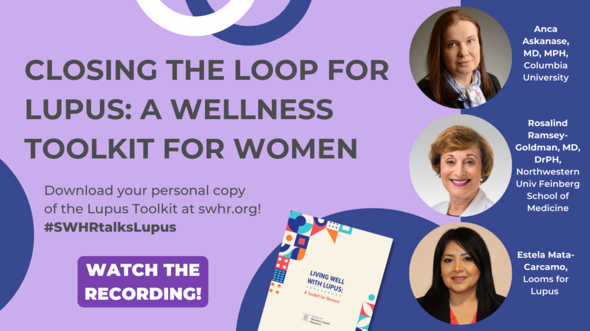Recording Now Available: A Lupus Wellness Toolkit for Women
