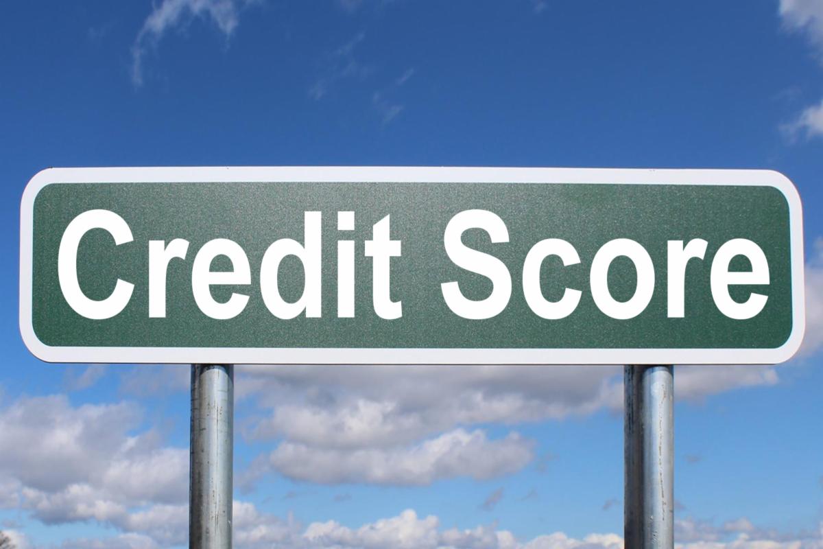 credit score sign 2