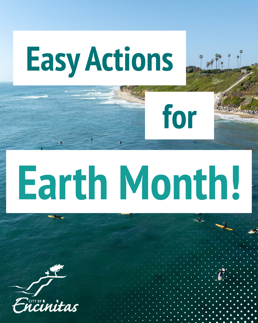 Easy actions for Earth Month